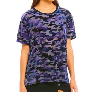 We The Free By Free People Burnout Tee Size S Marine Combo